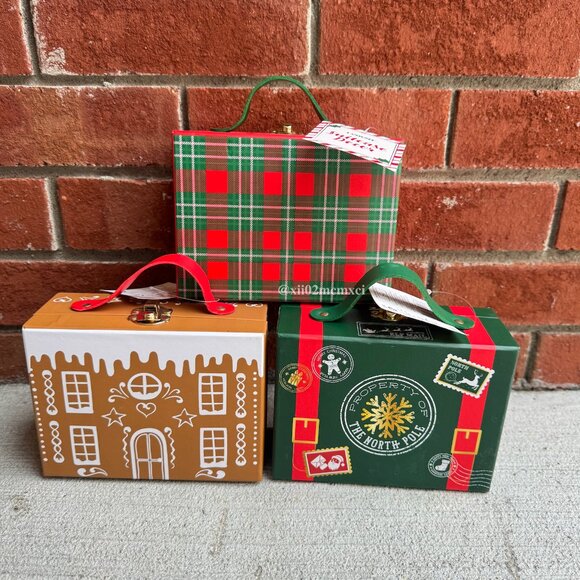 TARGET BULLSEYE PLAYGROUND SUITCASE DECOR 3CT - Picture 1 of 3